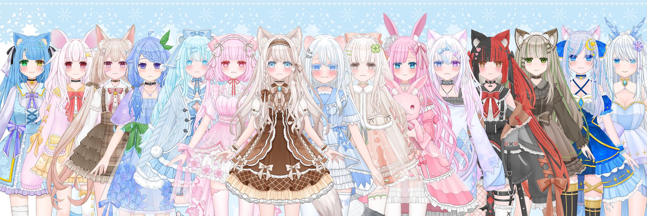 制作したLive2Dモデル🌟-1