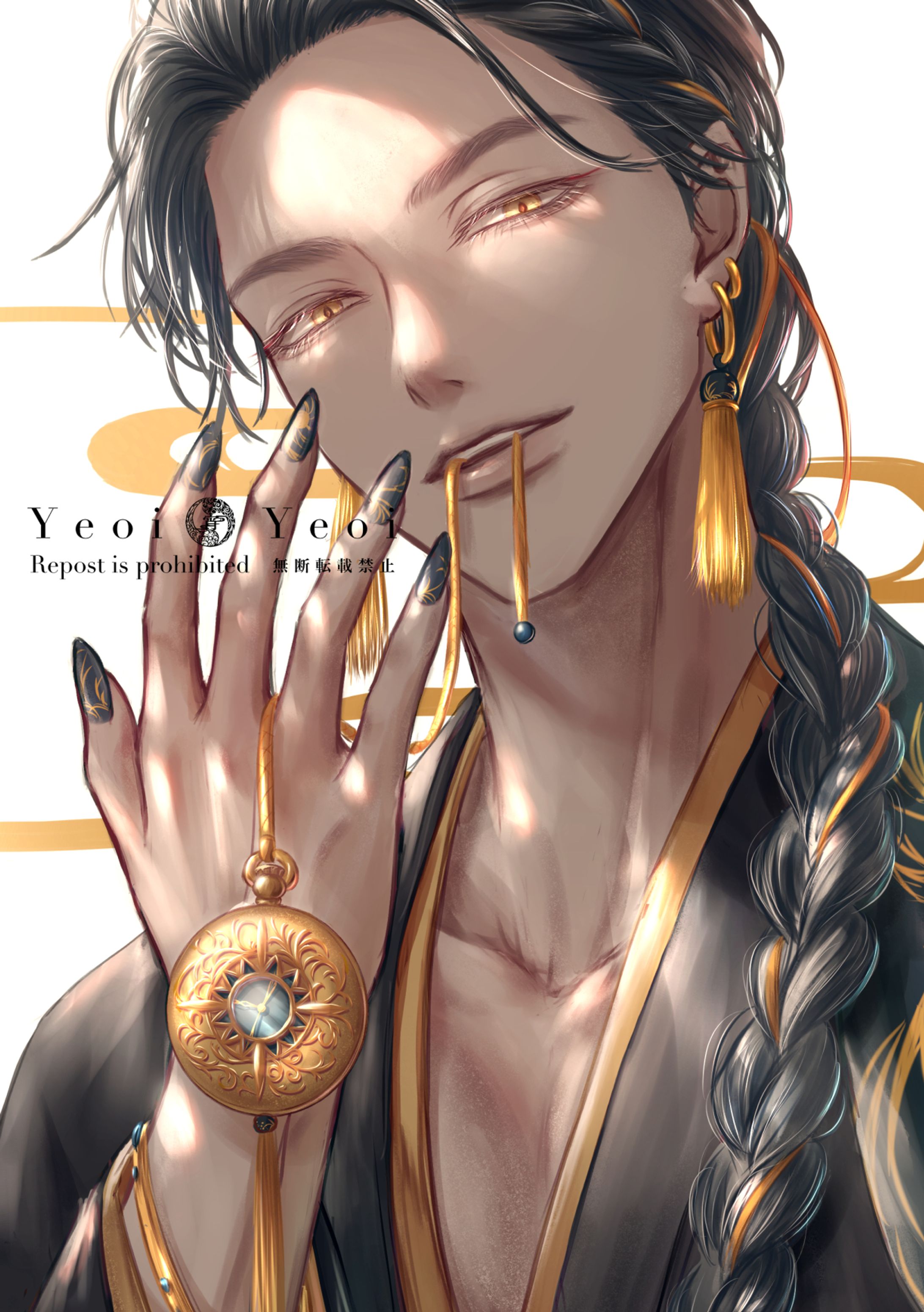 【男性キャラクターイラスト】Male Character Portraits-1