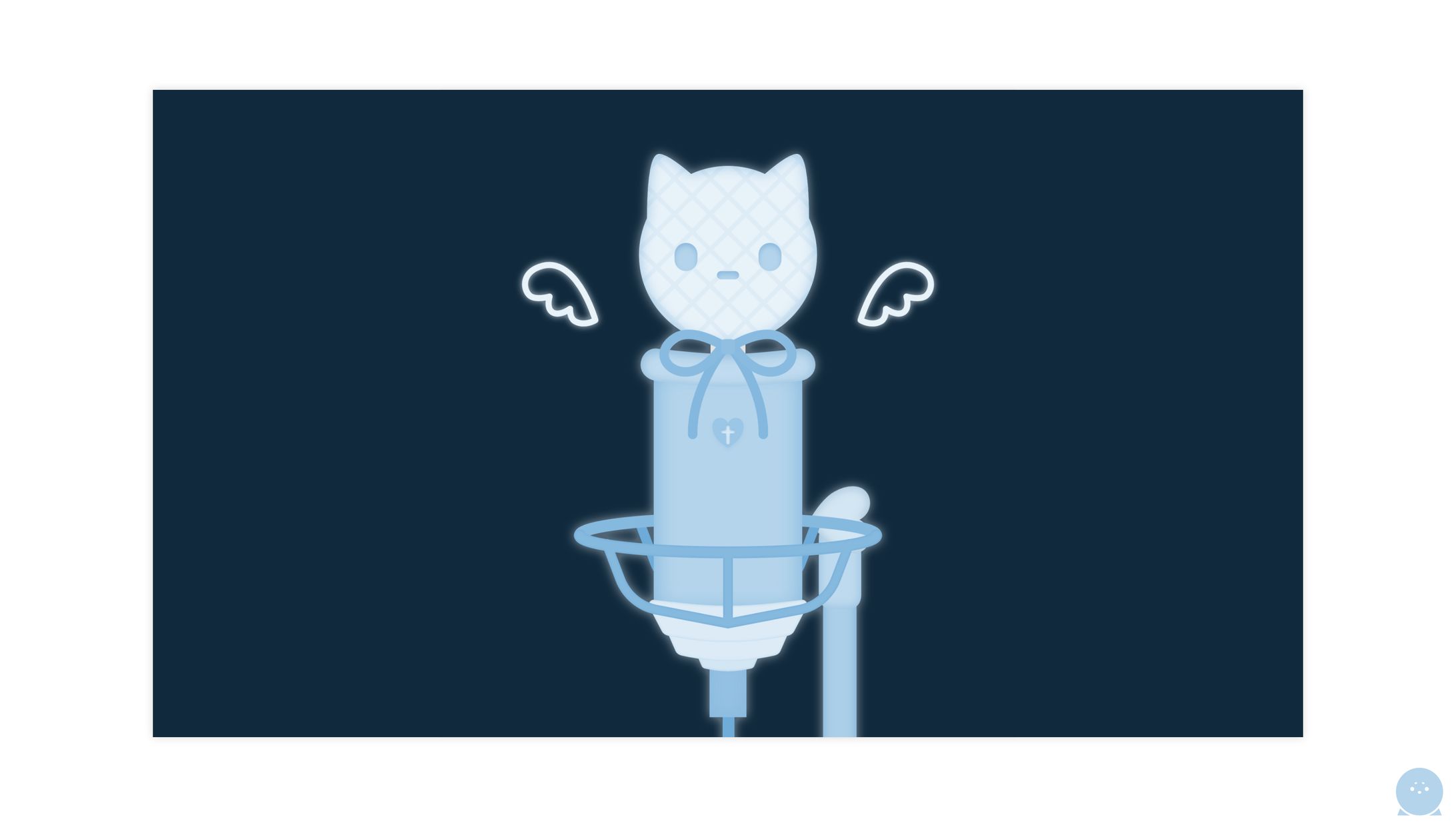 ILLUSTRATION┊︎月宮ゆめか マイクイラスト【サンプル制作】-1