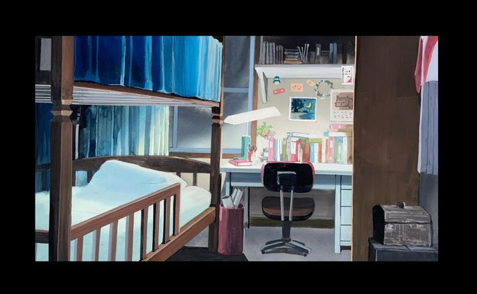 耳をすませば 模写練習