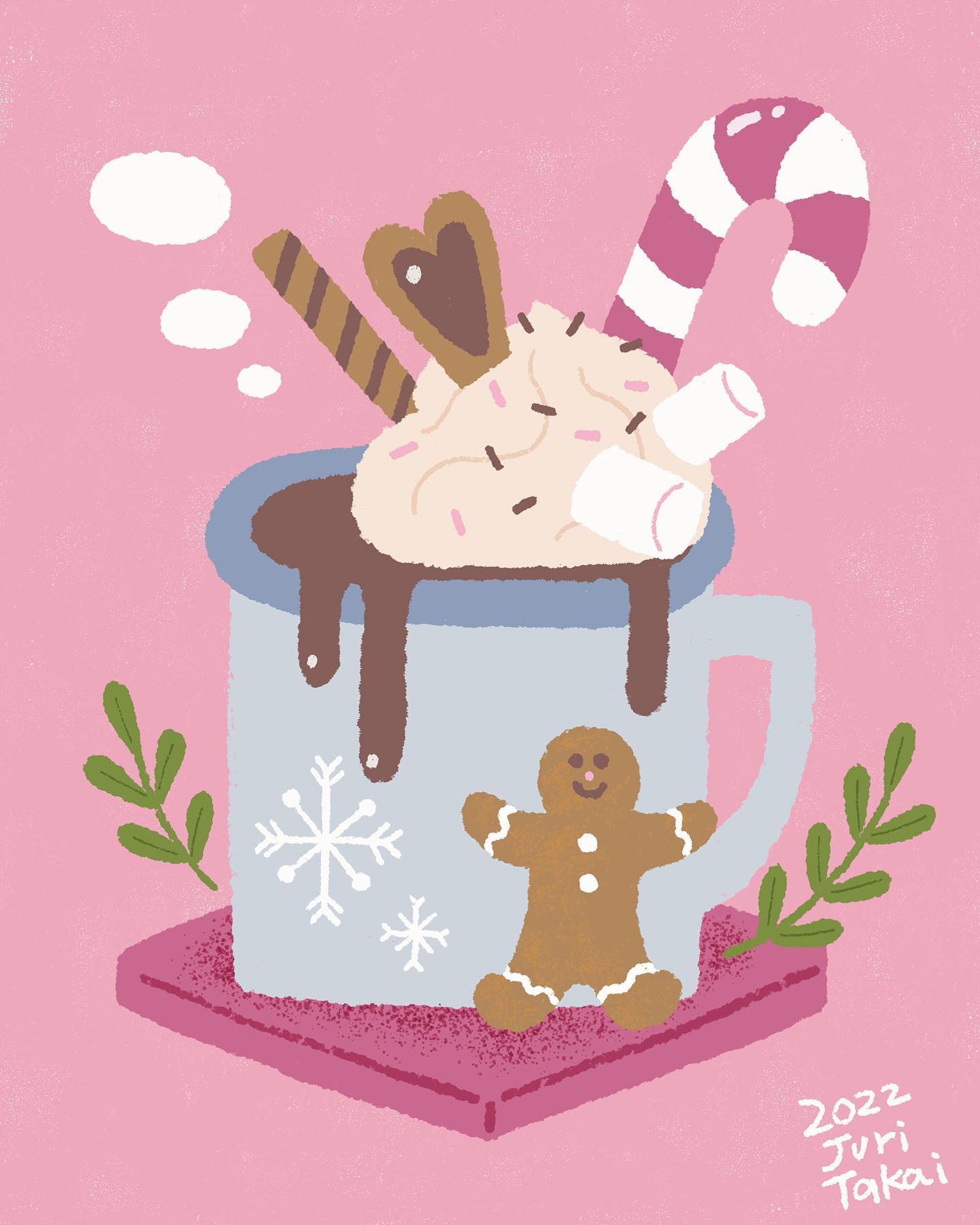 Hot chocolate

イタリアやロシアでは1月中までクリスマスモードだって言うからアリだよね。
クリスマステーマのイラストはこれで終わりです。

#adobephotoshop #hotchocolate 
#christmas #gengerbreadman 
#artwork #artofinstagram 
#illustration #ホットチョコレートドリンク 
#クリスマス #ジンジャーブレッドクッキー 
#いらすとぐらむ #foodillustration 
#食べ物イラスト #イラストレーター 
#高井じゅり #イラスト 
#illustrationoftheday 
#ホットチョコレート-1