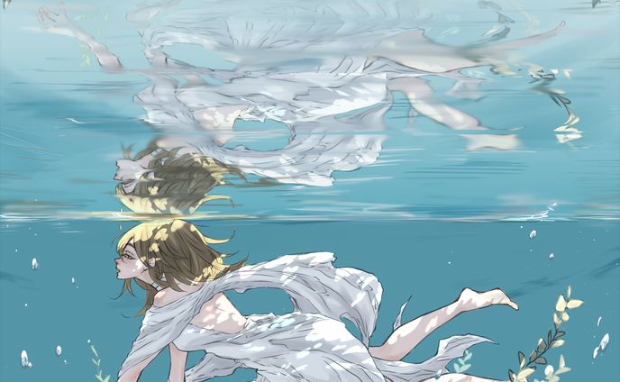 ジャケットイラスト(背景込み)