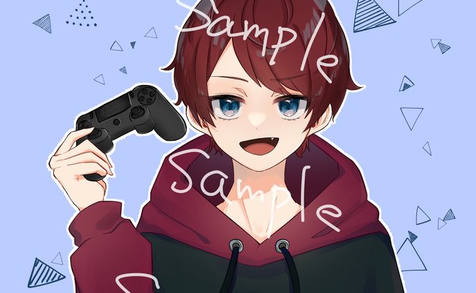 【2023仕事絵】アイコンと立ち絵のご依頼