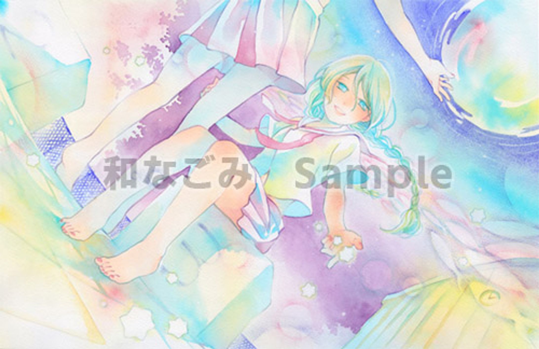 水彩イラストまとめ-1