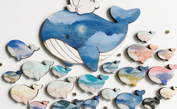 星空クジラシリーズ