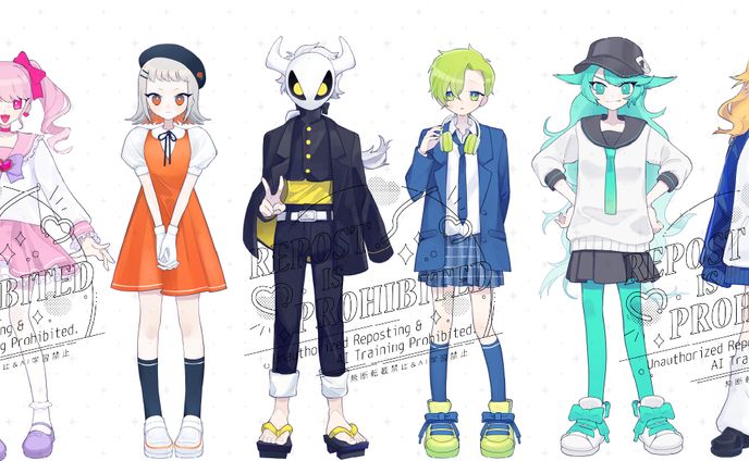 【vtuber立ち絵】帰宅しない部 様