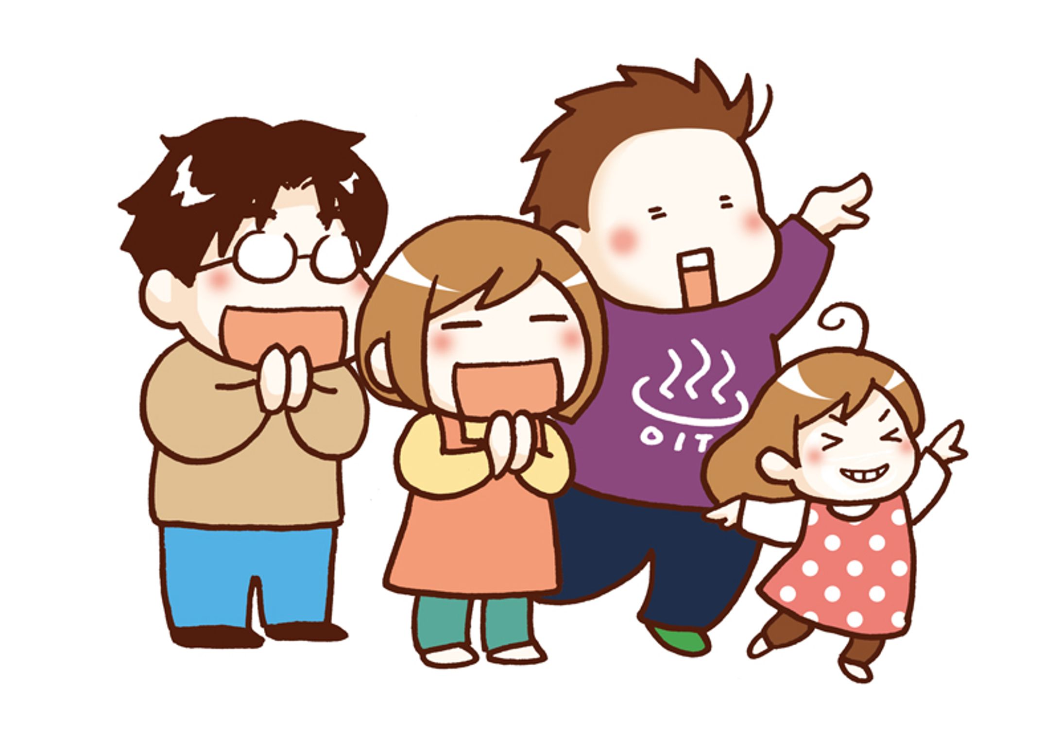 「うちのでこぼこ兄妹」販促用カット-1