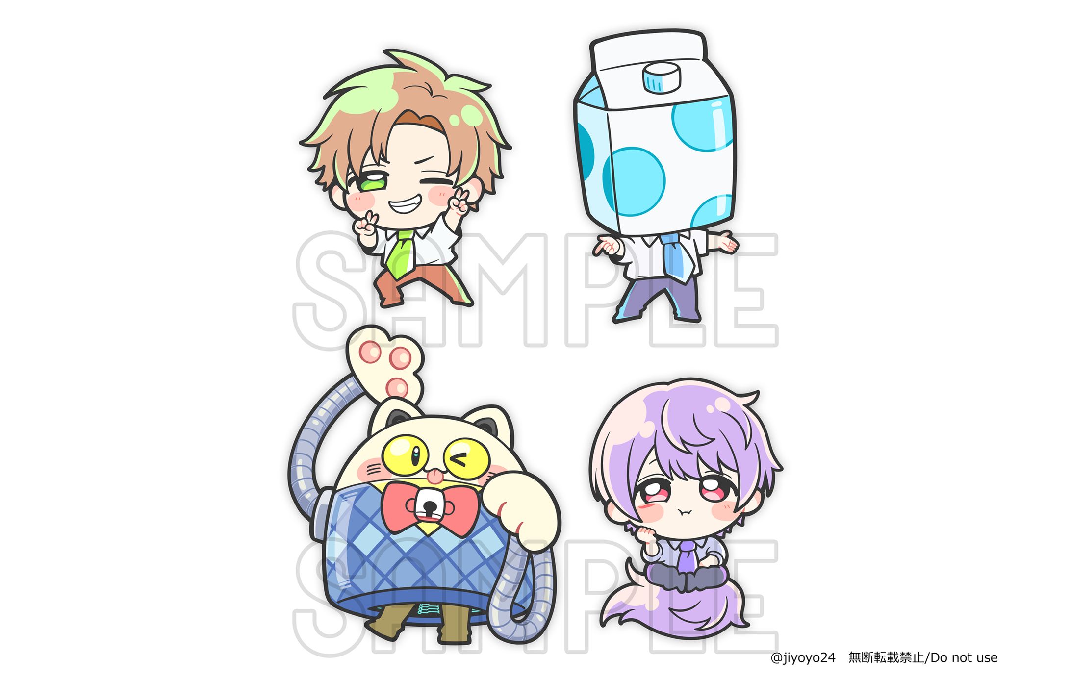 成人男性三人組 様／POP UP EVENT ミニキャラ-1