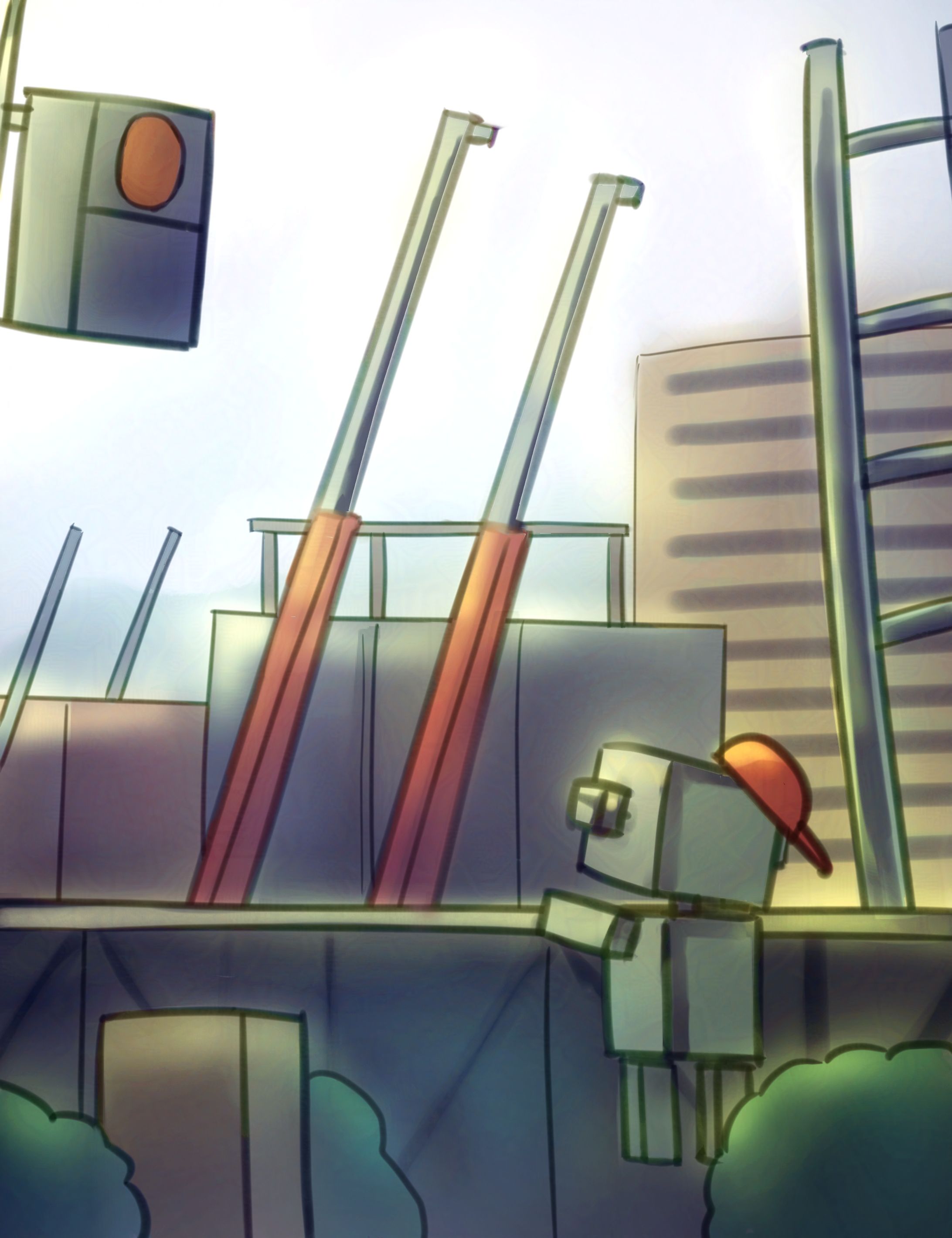 【デフォルメ】デフォルメ1枚イラストシリーズ-1