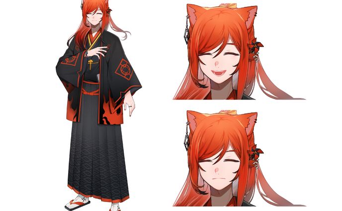 立ち絵/緋猫 様