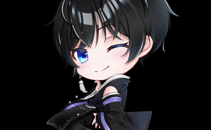 個人依頼　梟夏ゆトSDイラスト