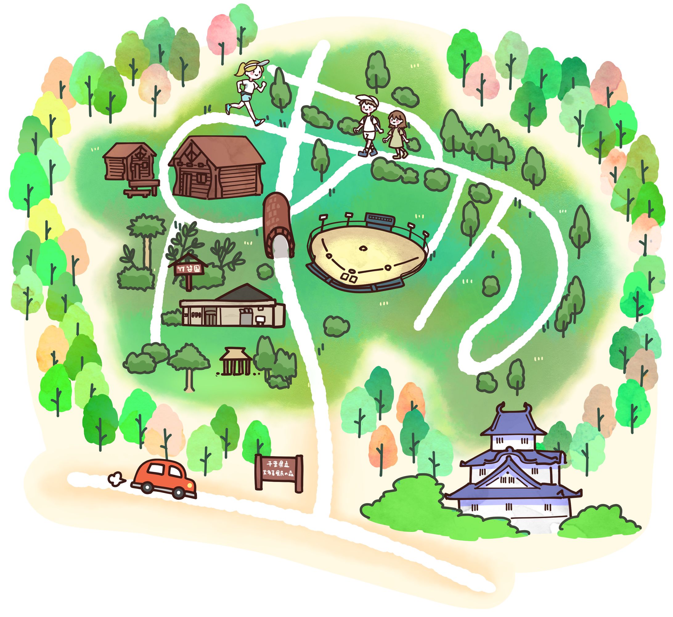 サイトの地図イラスト-1
