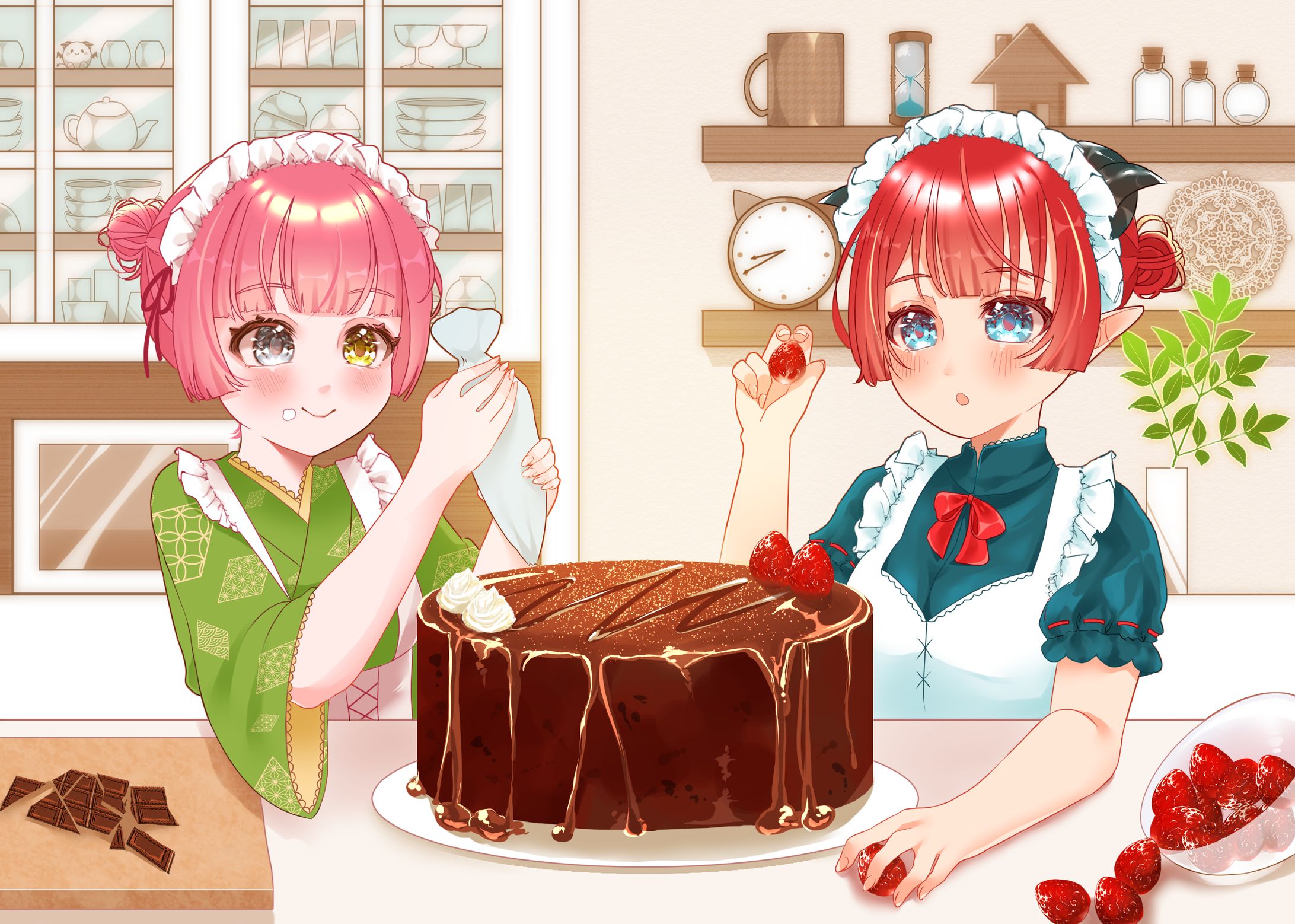 2024年バレンタインイラスト-1