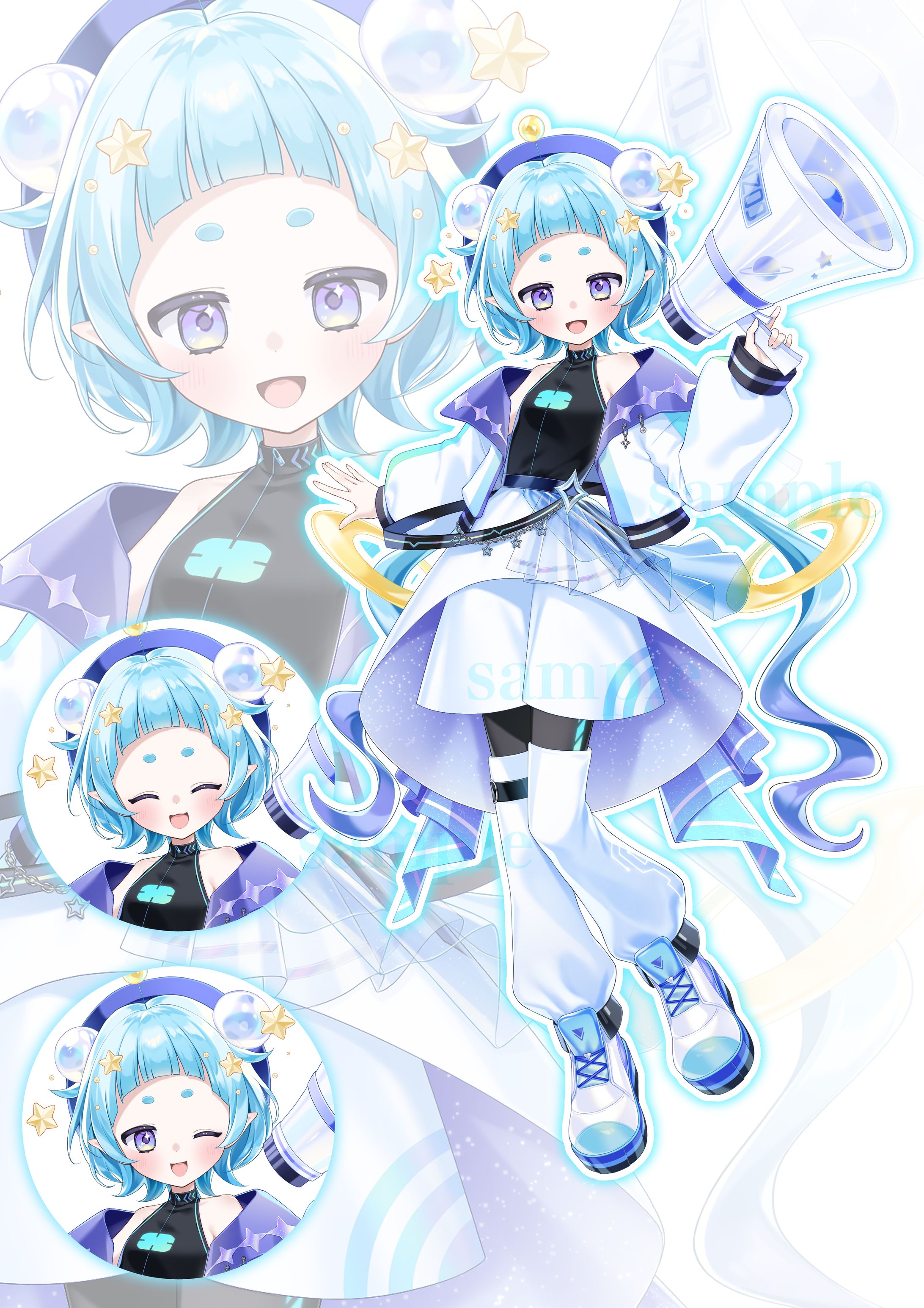 【work】BUBBLE所属　小澄イオ様　新衣装-1
