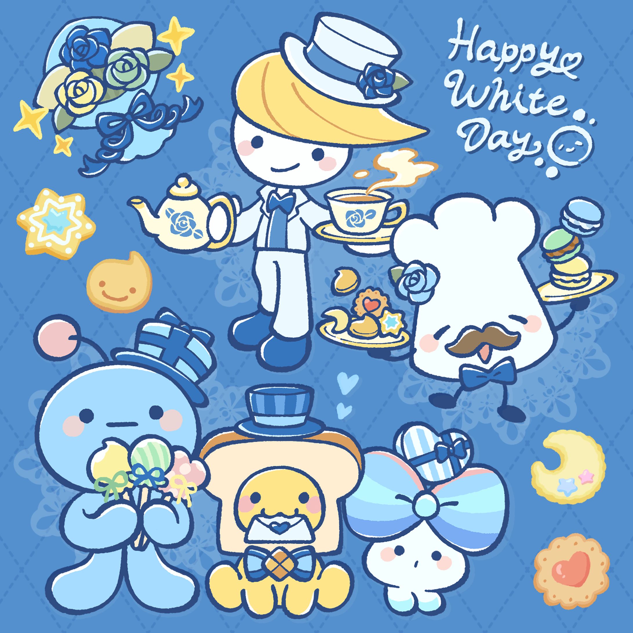 2024年「ことだま日記」ホワイトデーイラスト-1