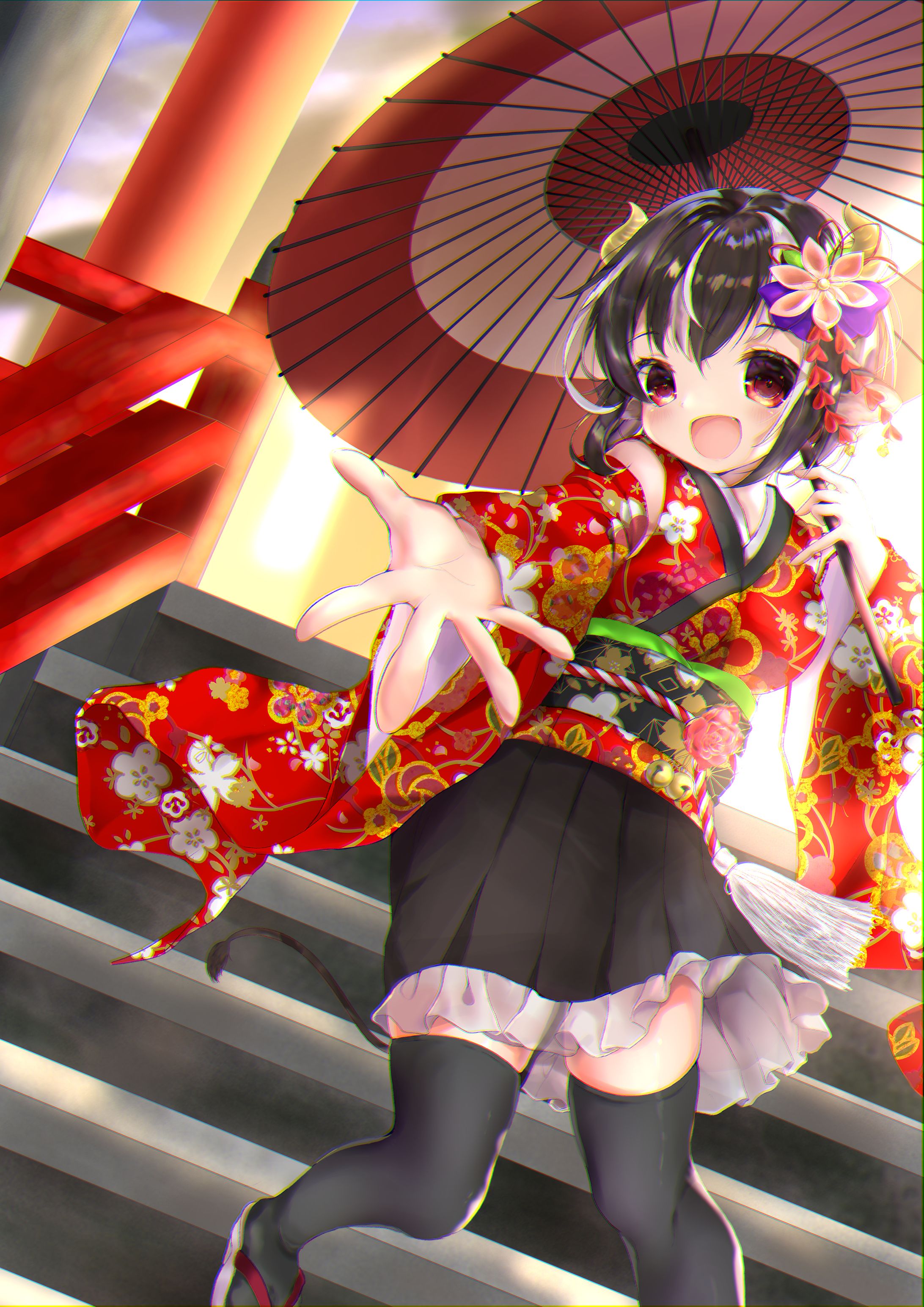 2021年謹賀新年イラスト（2021/1/1作成）-1