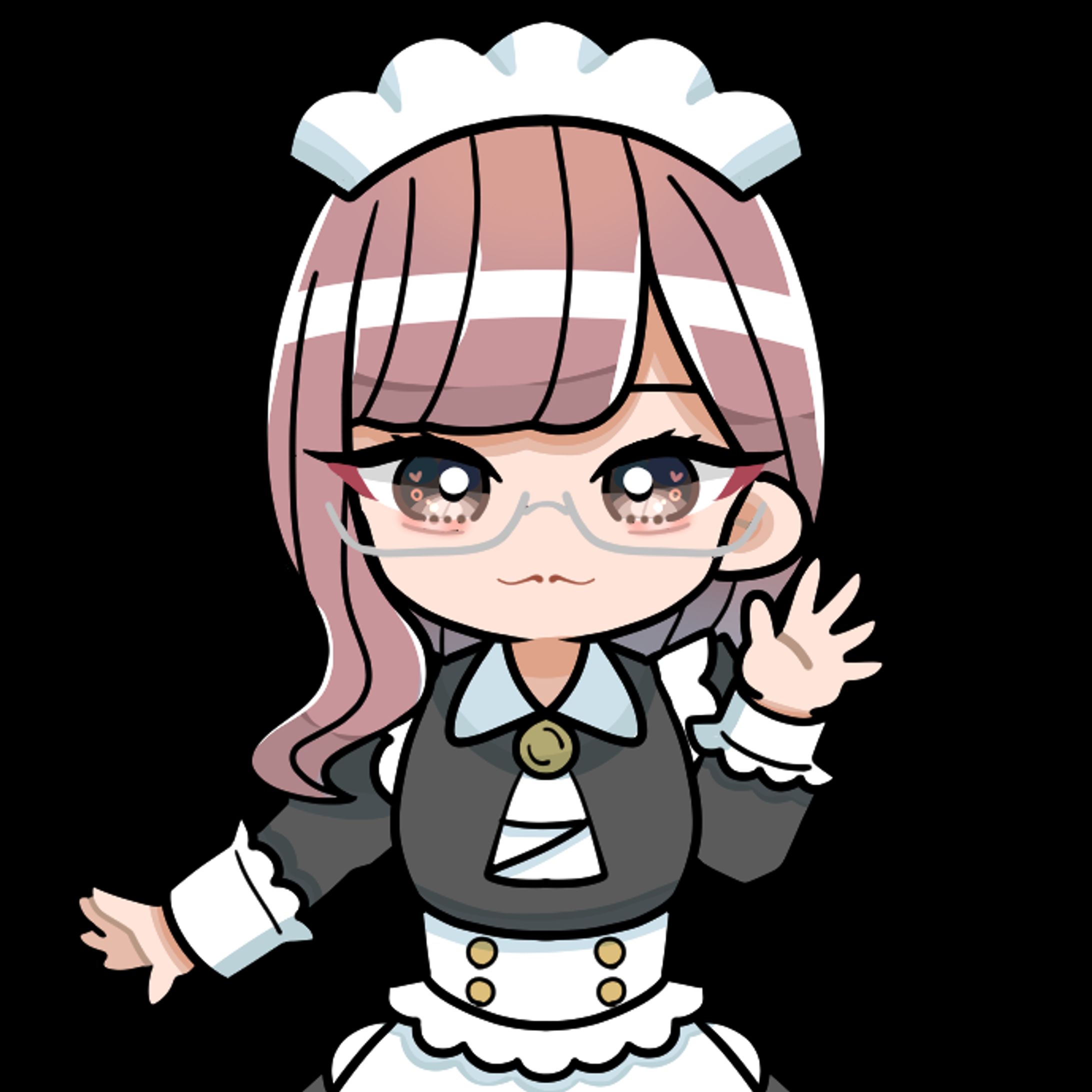 おれのメイド。様　所属メイドイラストデザイン-1