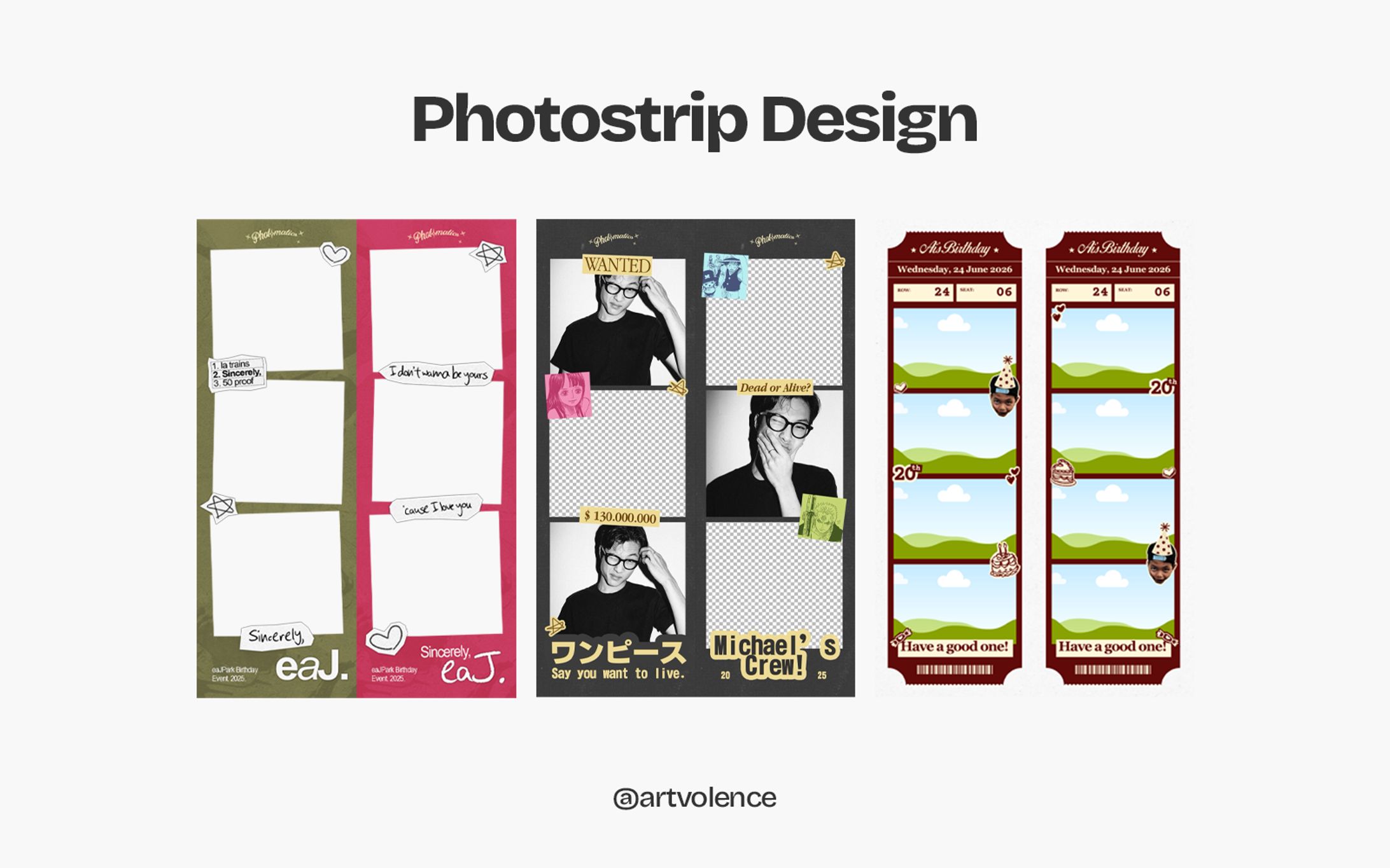 [COMMISSION] Photostrip Design-1