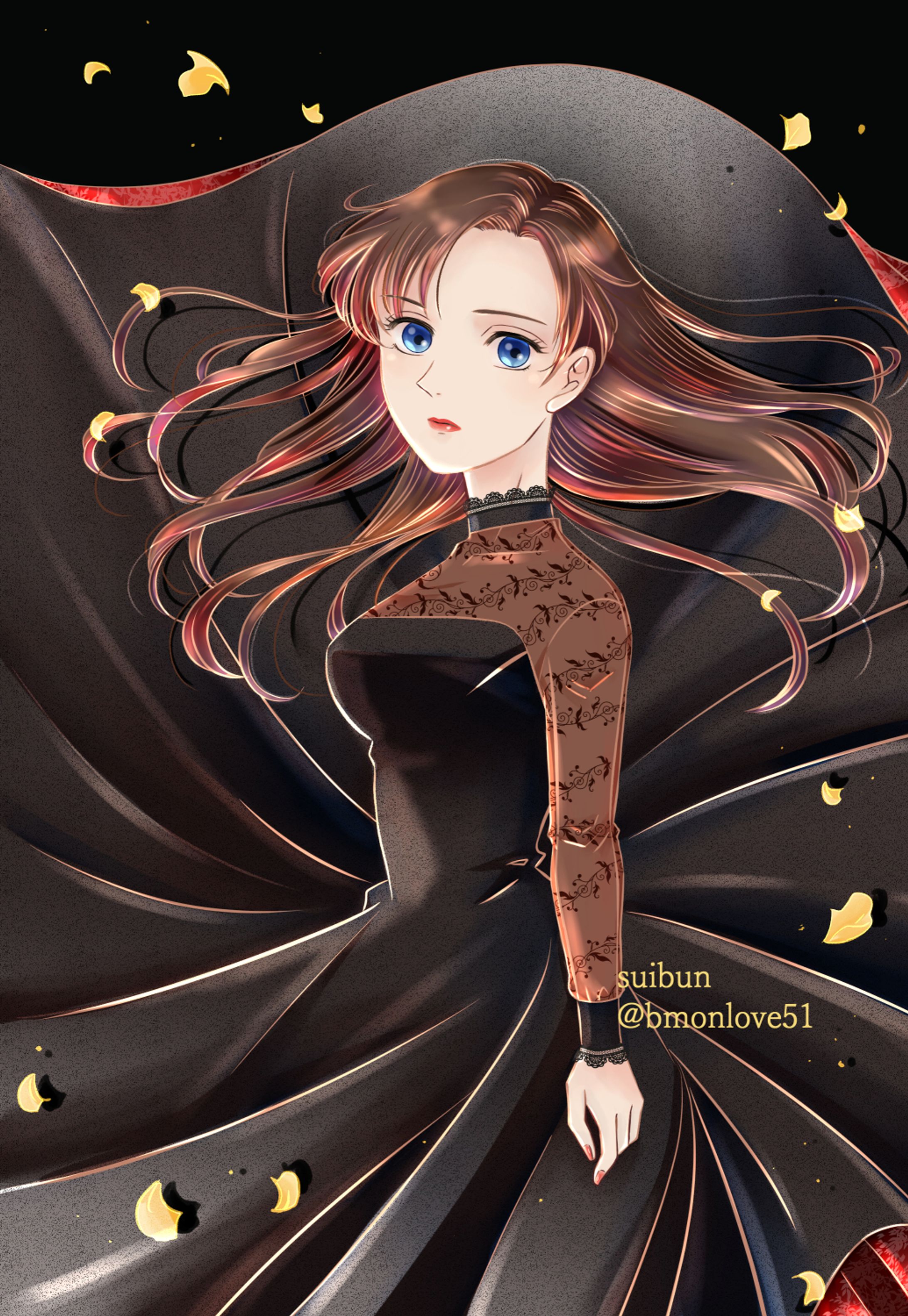 Blackドレス(オリジナル）-1