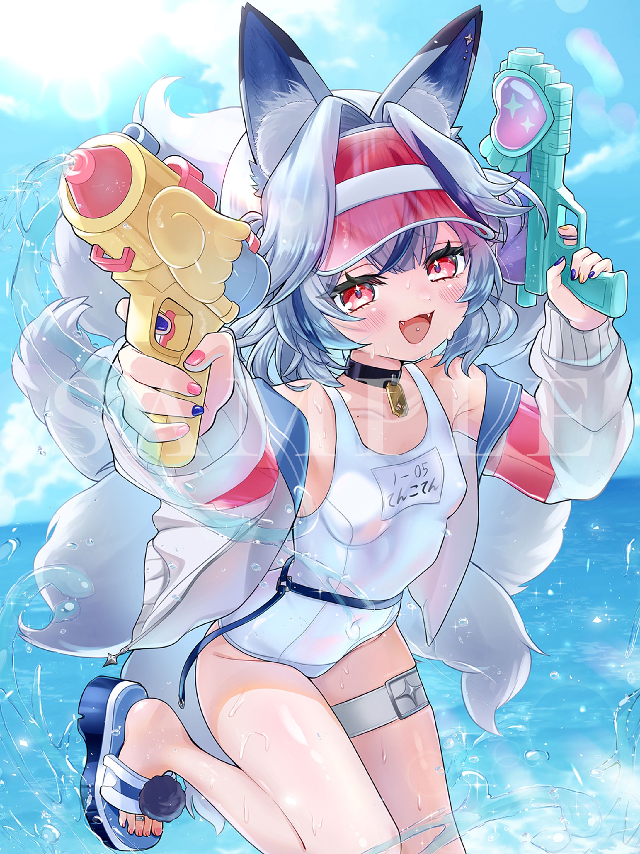 『天狐てん』ビジュアルイラスト-1