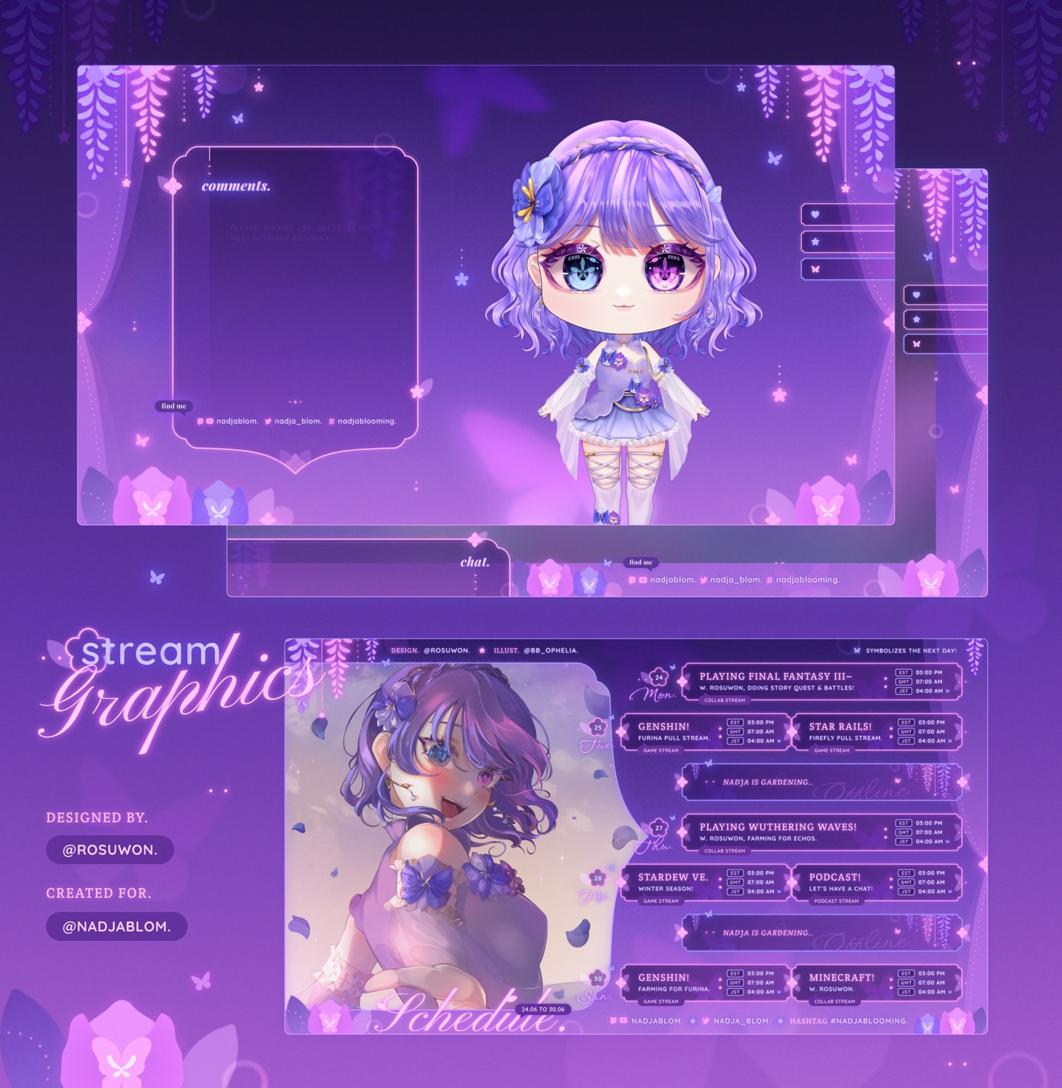 【 Stream graphics 】✼ for Nadja_Blom-1