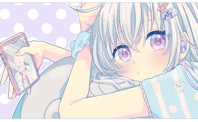 香鳴ハノン✦ASMR用サムネイラスト
