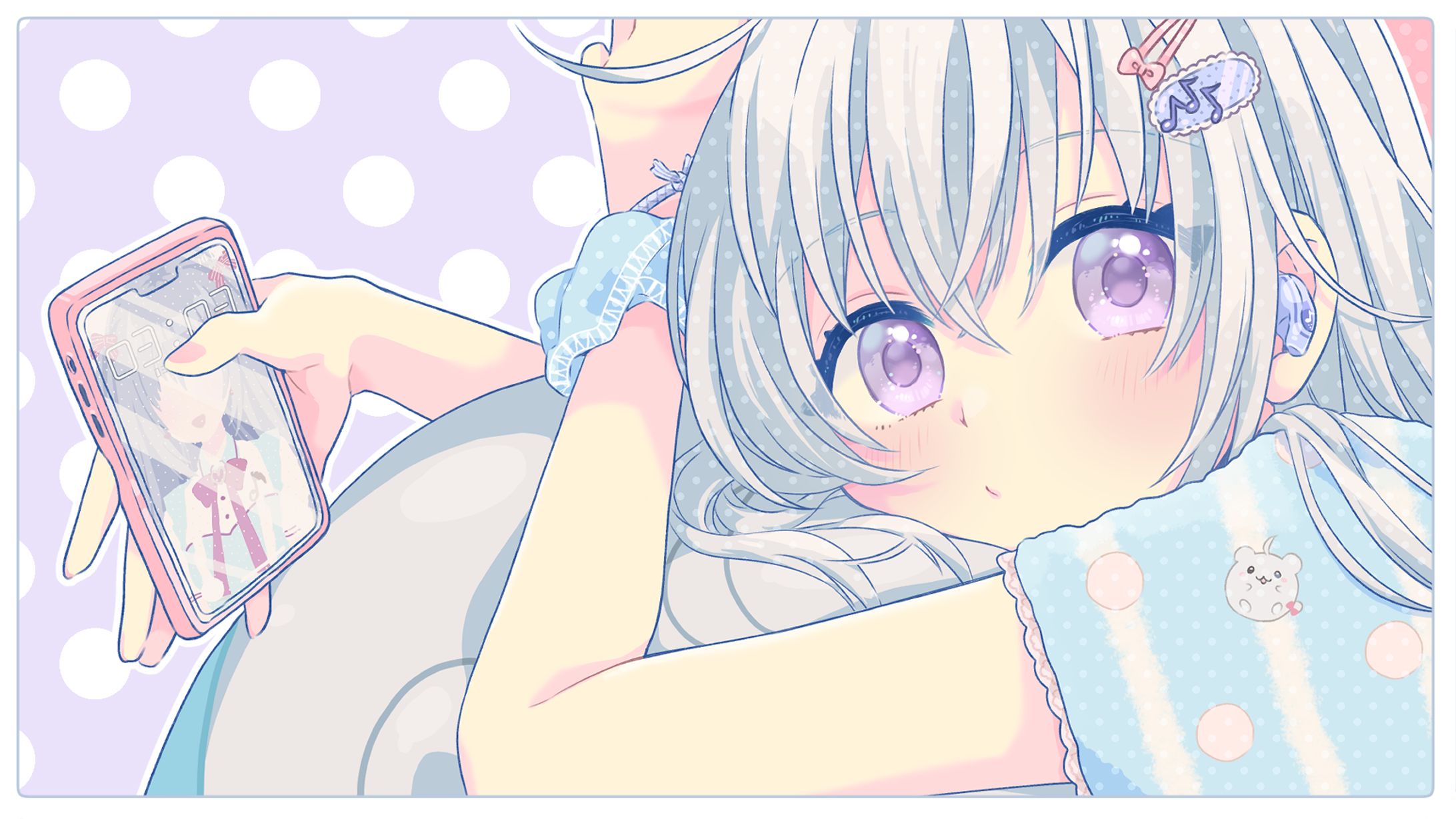 香鳴ハノン✦ASMR用サムネイラスト-1