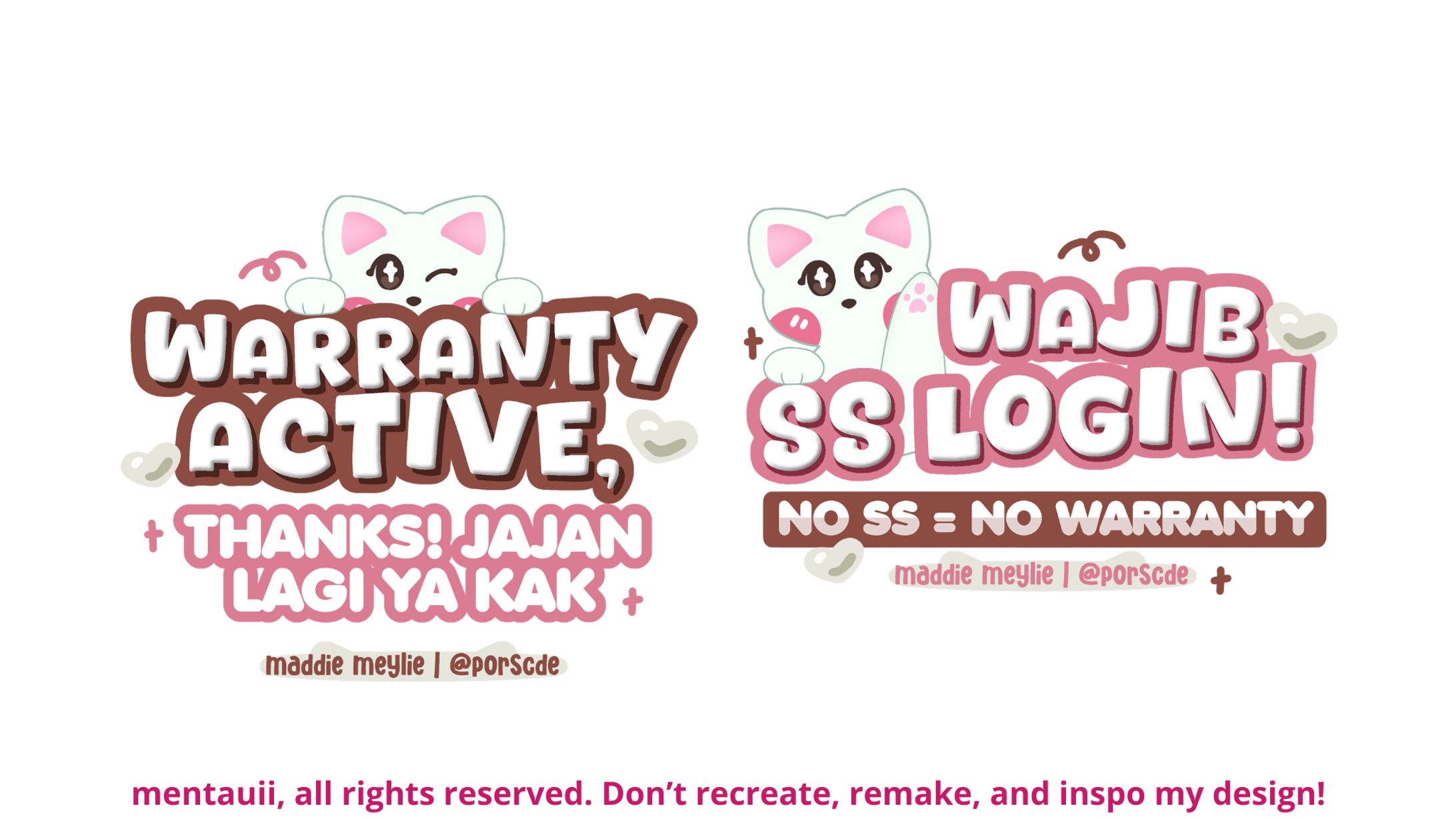 STICKER WA-1
