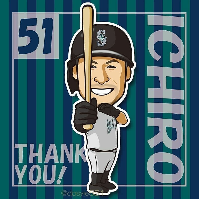 イチローキーホルダー！w. . #イチロー #ichiro #Ichiro #ICHIRO #鈴木一朗 #野球 #メジャーリーグ #MLB  #baseball #シアトルマリナーズ #SeattleMariners #シアトル #seattle #マリナーズ #mariners  #レジェンド #グッズ #キーホルダー #ファンアート #イラスト ...