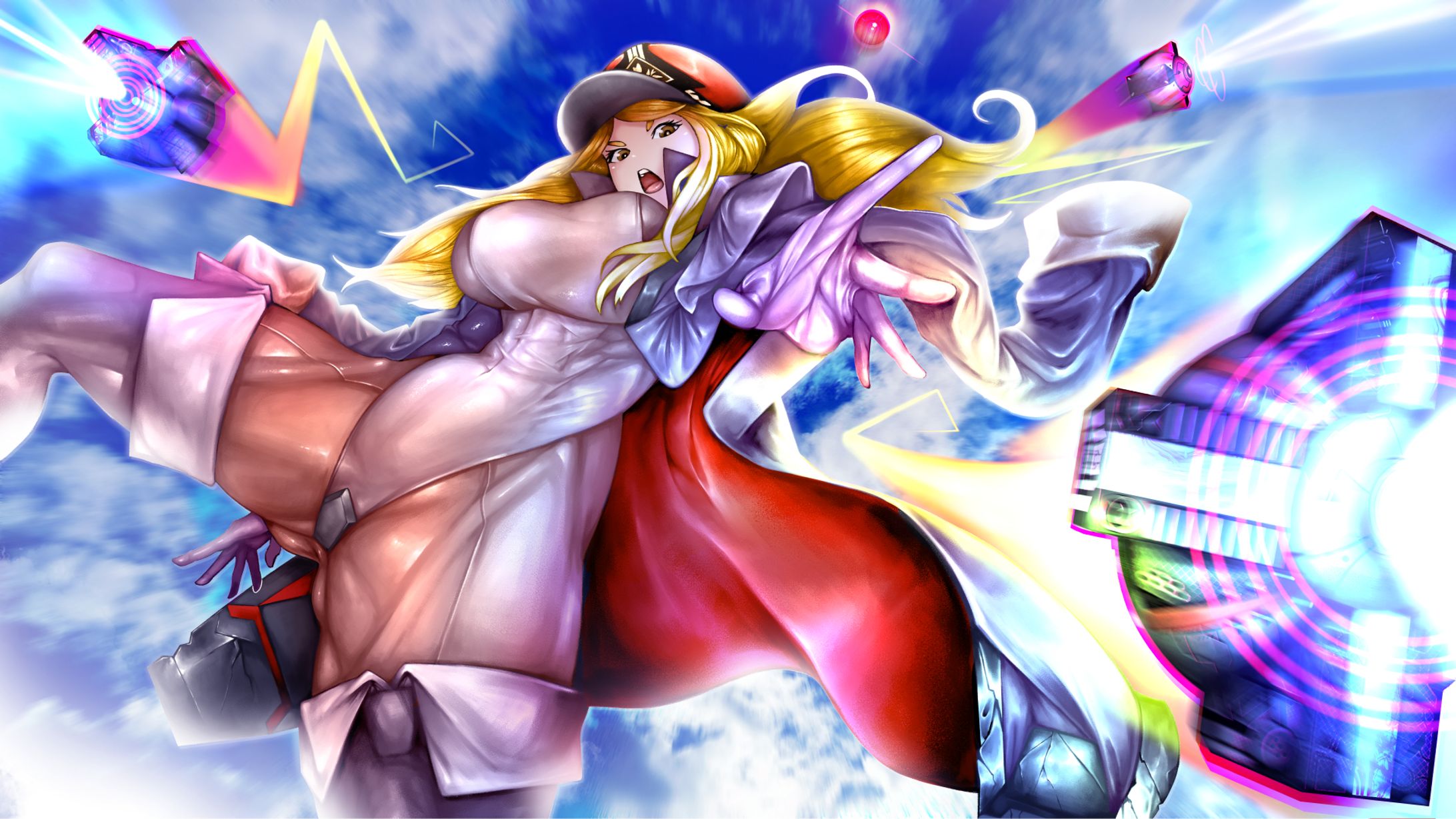 ラストオリジン/ファンアート/不屈のマリー-1