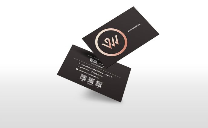 WONDER WISE様　名刺