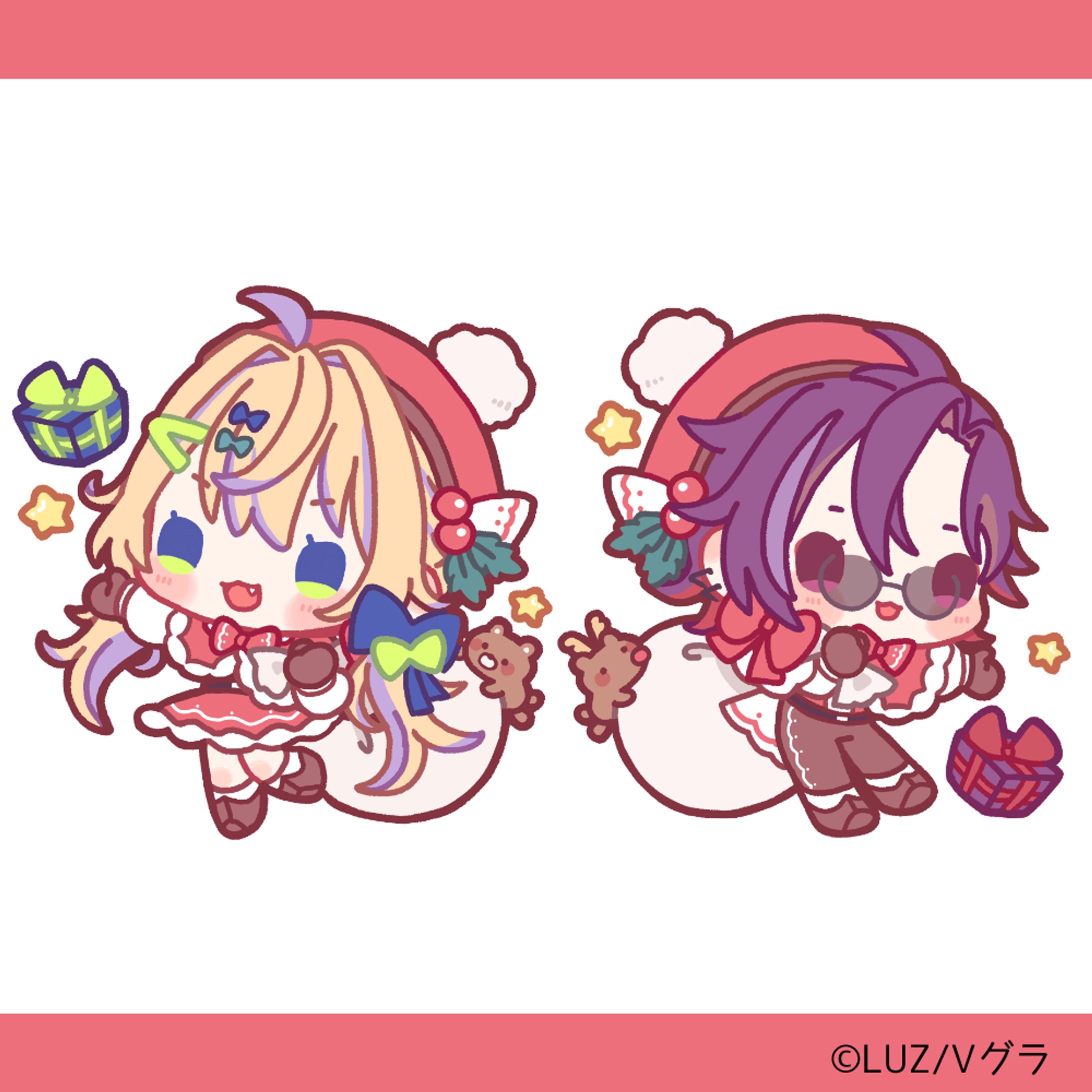 【お仕事】Vグラ　量産型クリスマスSD 17体-1