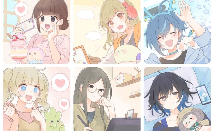 【IRIAM】コンセプトアート/IRIAM FRIENDS