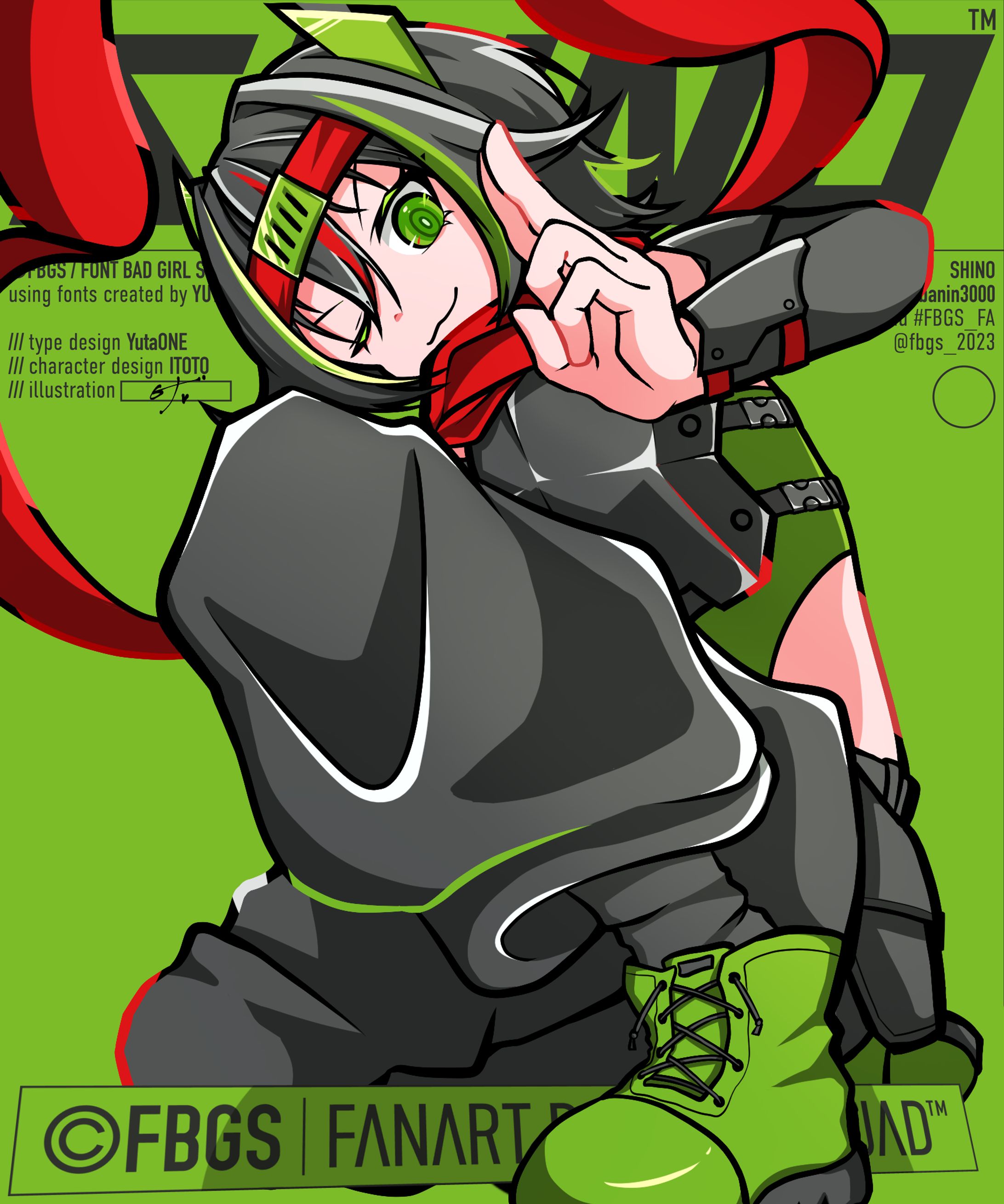 FBGSファンアート シノちゃん-1