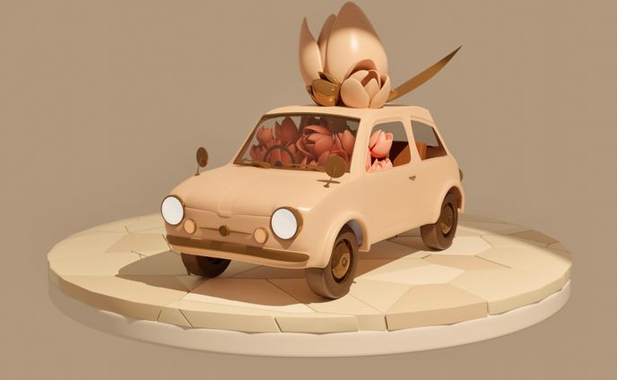 spring car 