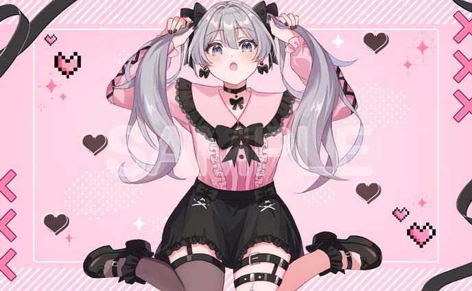 【Work】めつか様　ご活動用イラスト
