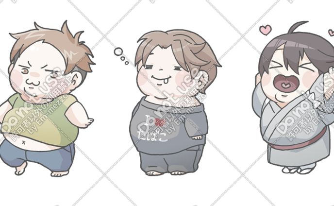 キャラぽっちゃり化