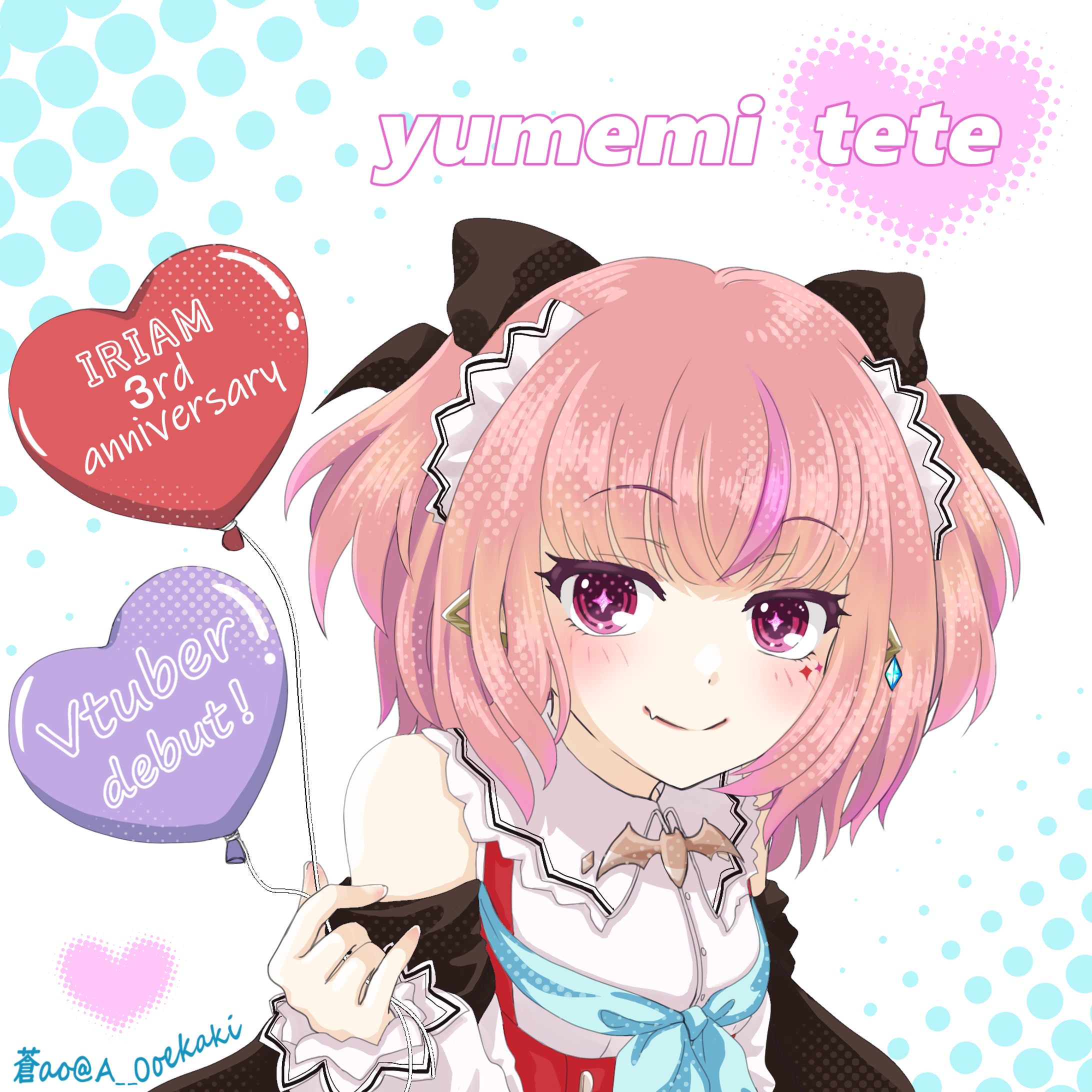 ライバーさんのファンアート-1