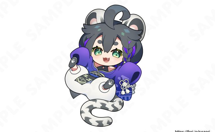 SDキャライラスト（2023年8月）