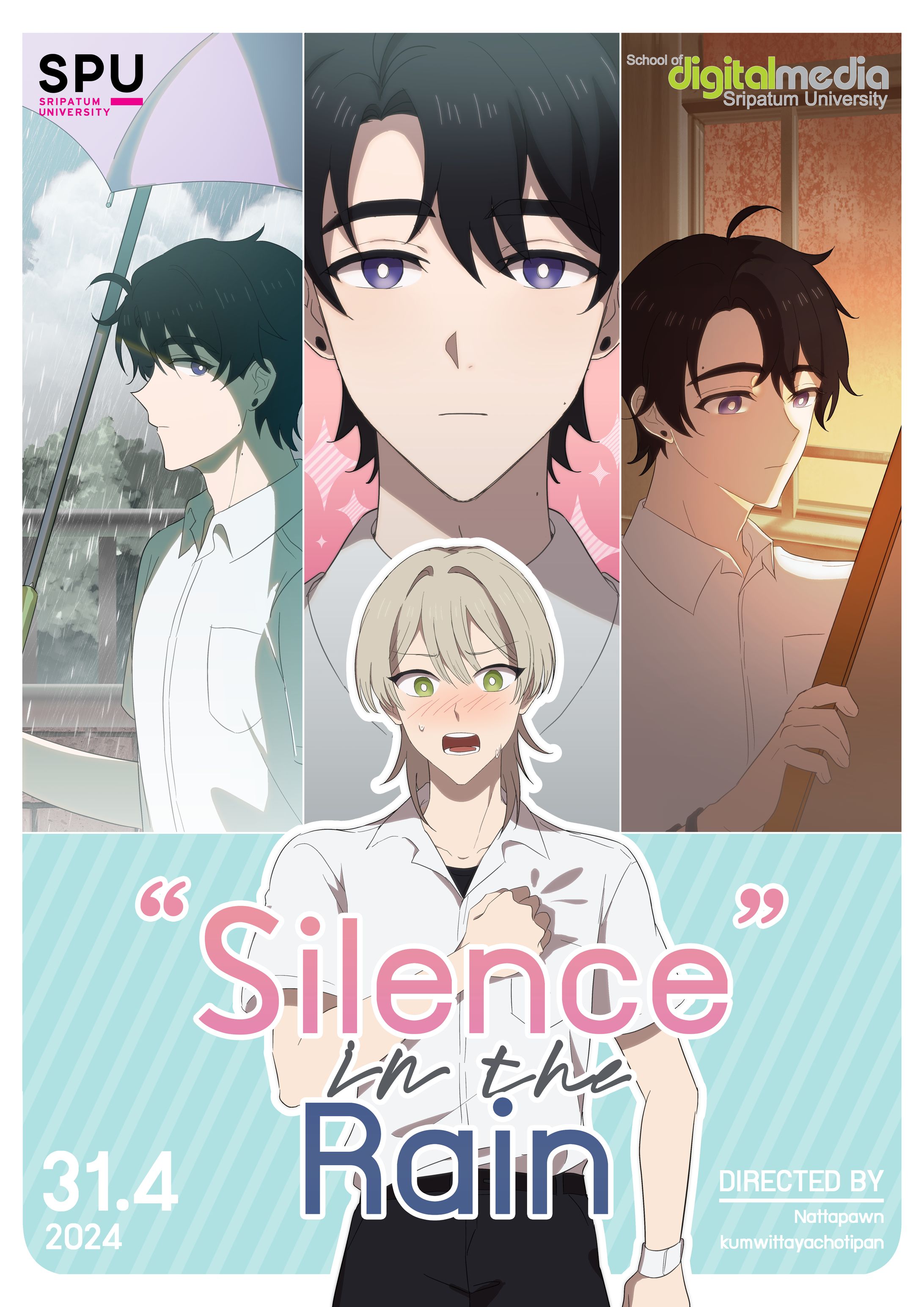 Poster - Silence in the Rain-1