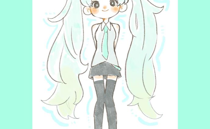 39
 #イラスト  #illustration  #drawing  #初音ミク