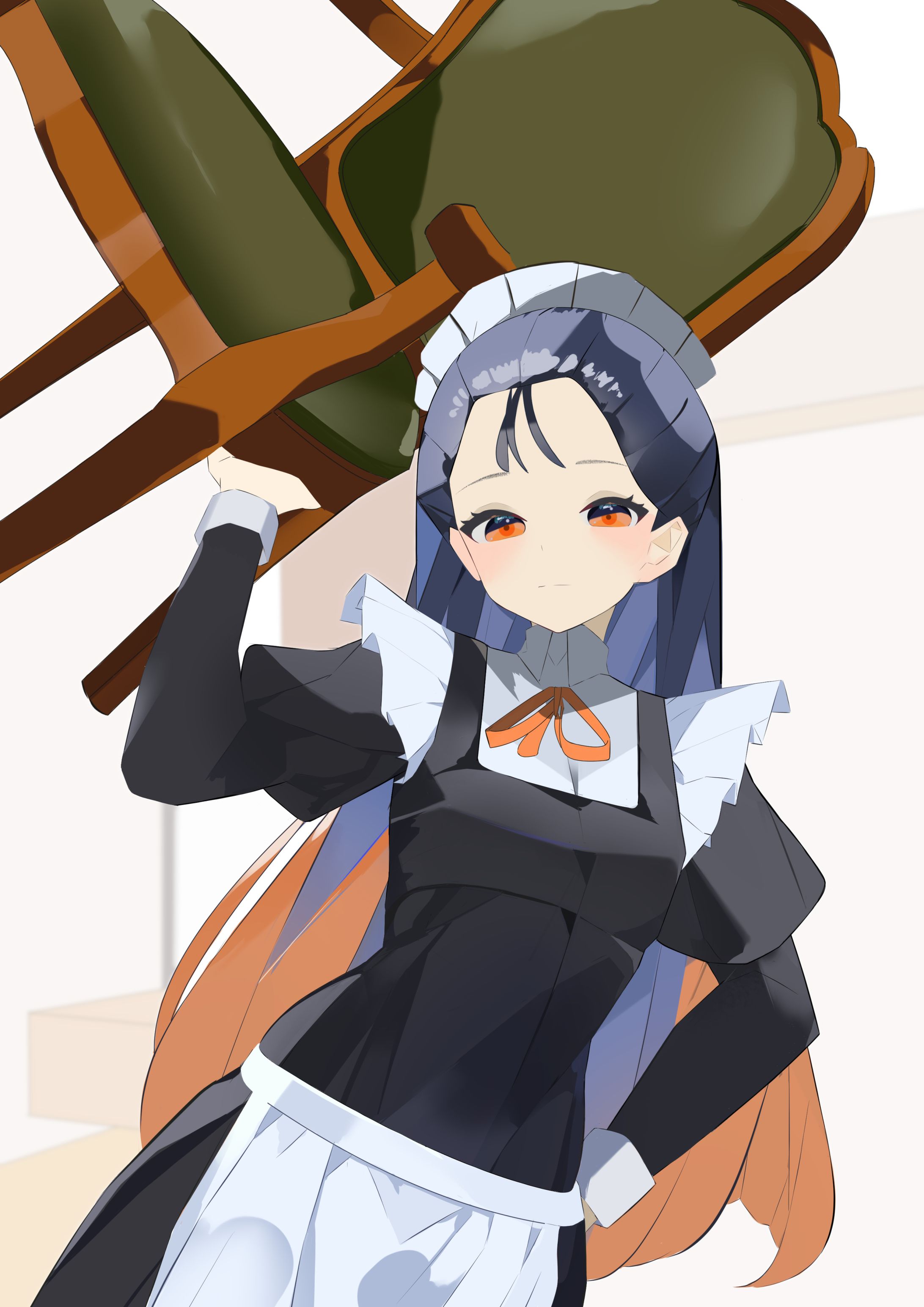 依頼イラストメイド服-1