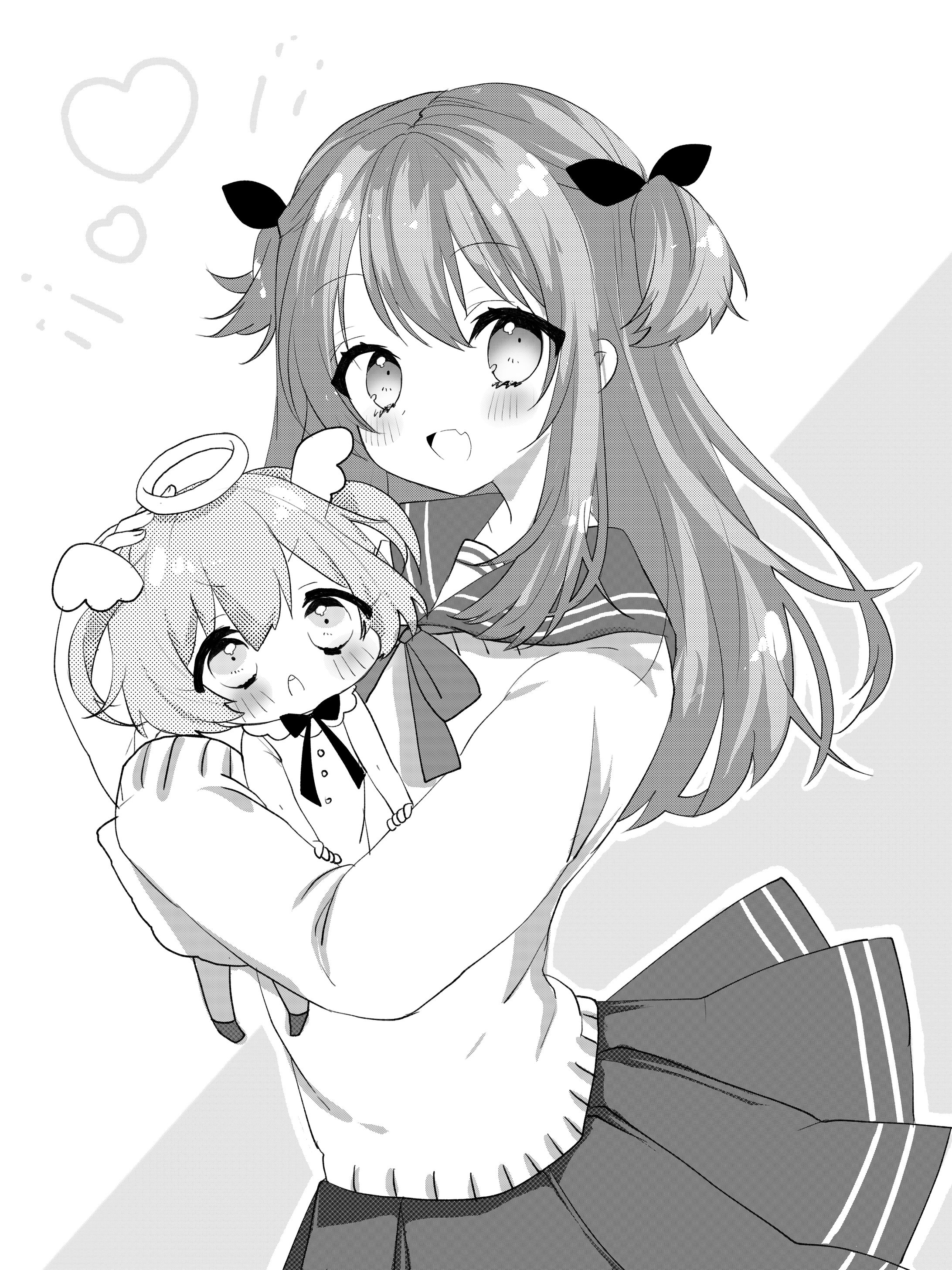 モノクロイラスト-1
