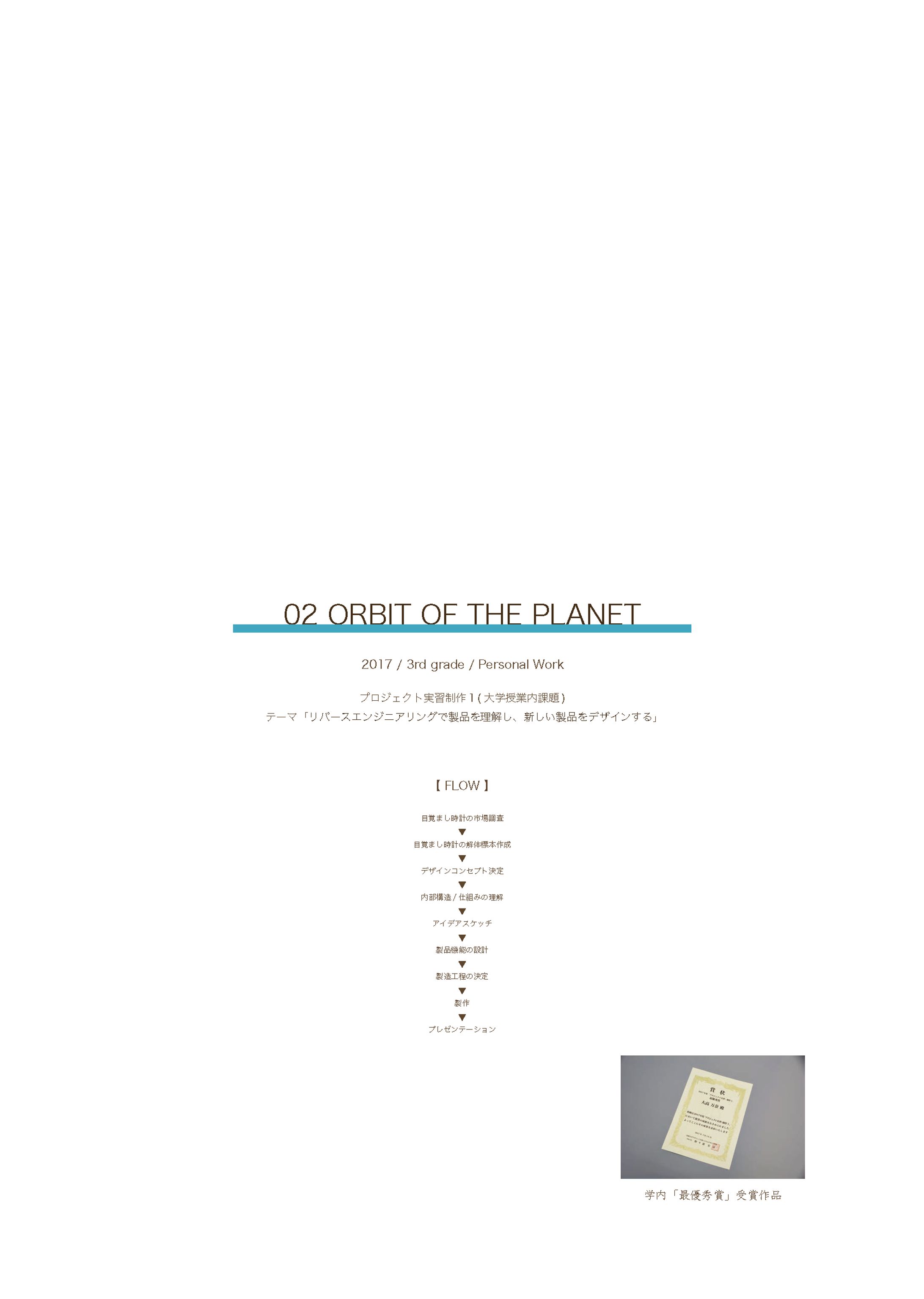 ORBIT OF THE PLANET-1