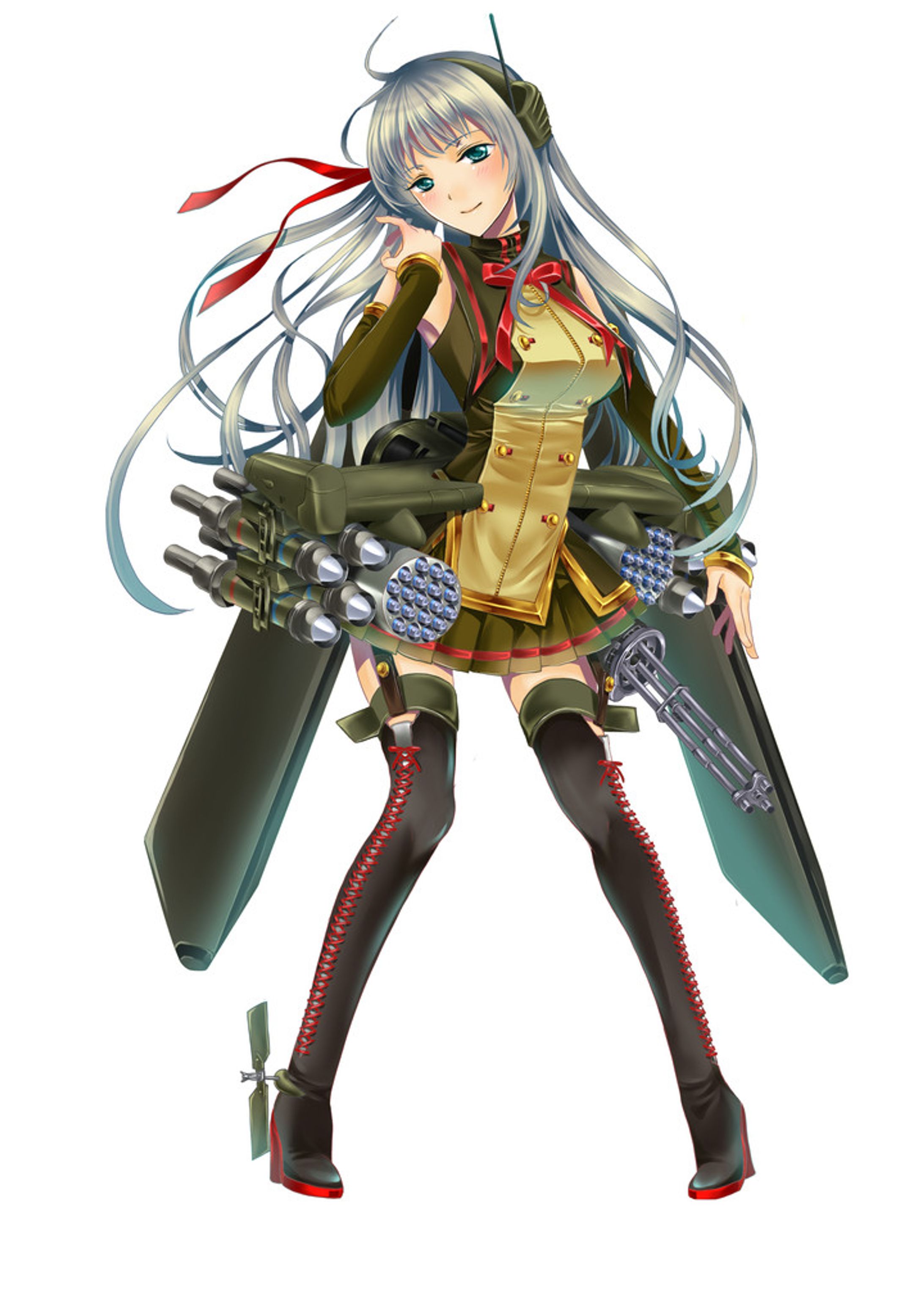 某陸自ゲームキャラデザ-1