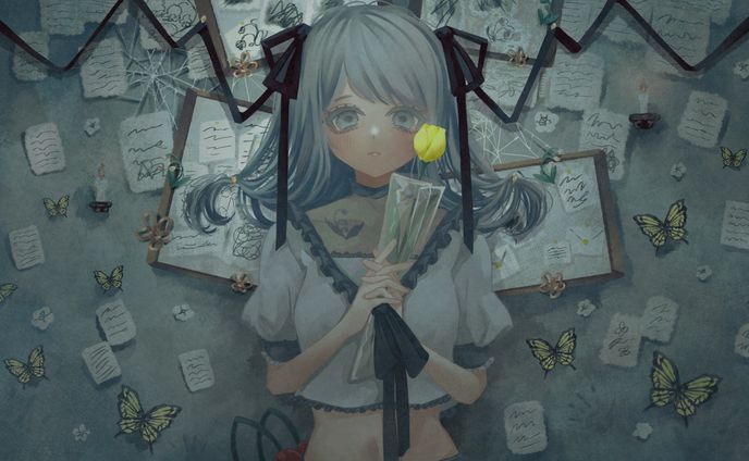 歌ってみた MVイラスト