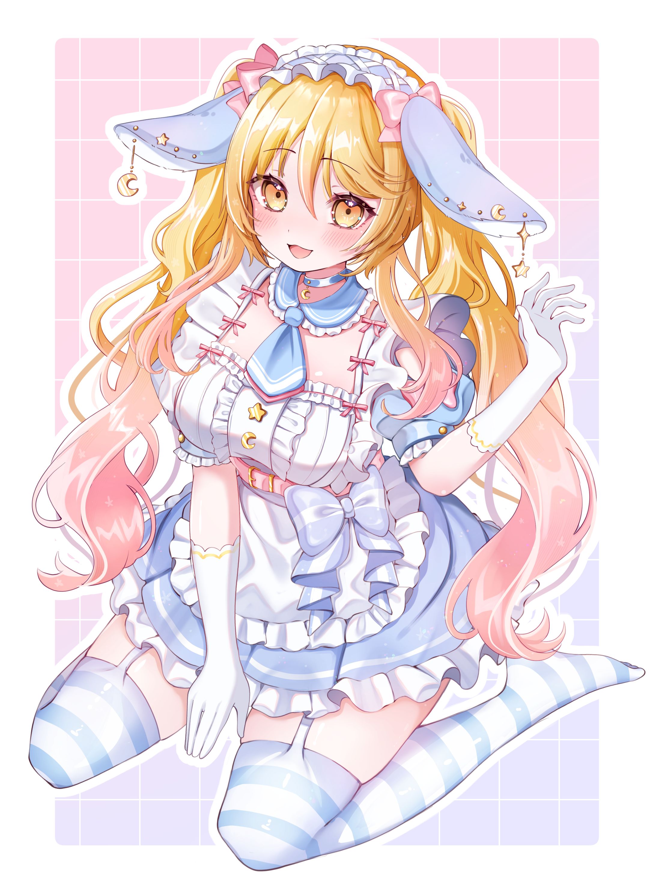 【お仕事】ななゆ様 全身イラスト＆表情差分-1