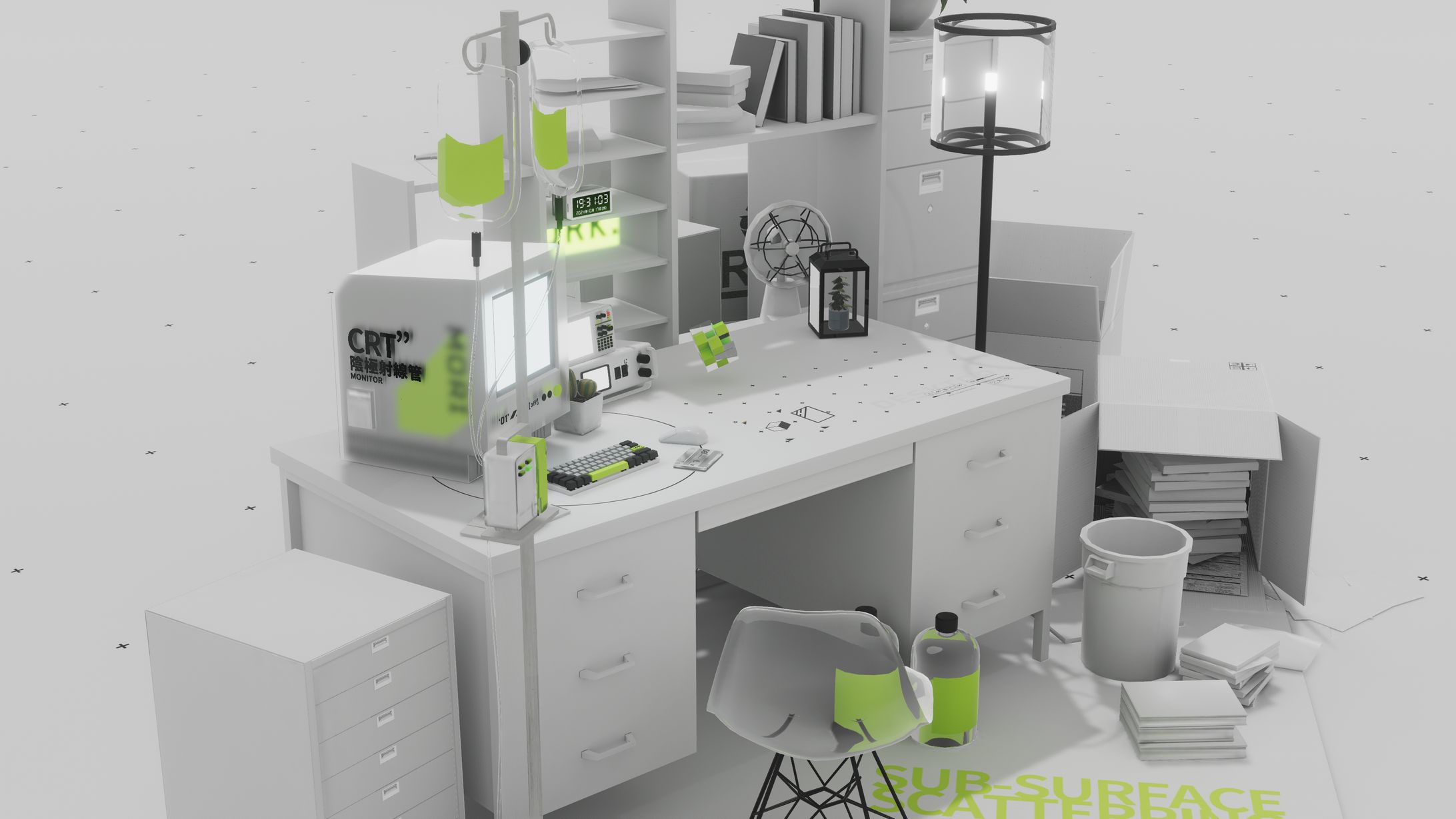 【VRChatワールド】PLASTIC LAB-1
