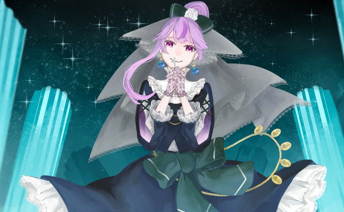 マルガリータ様：歌ってみた用一枚絵