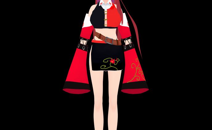 黒山羊メイさんご依頼3Dモデル